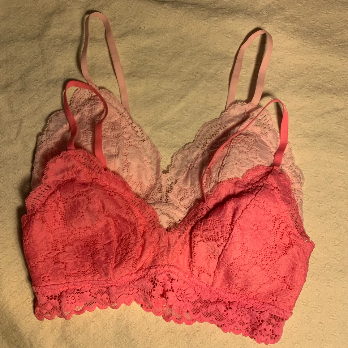 Bralette spets med vadd 