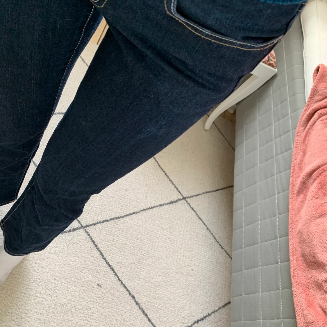 Lågmidjande jeans - 90