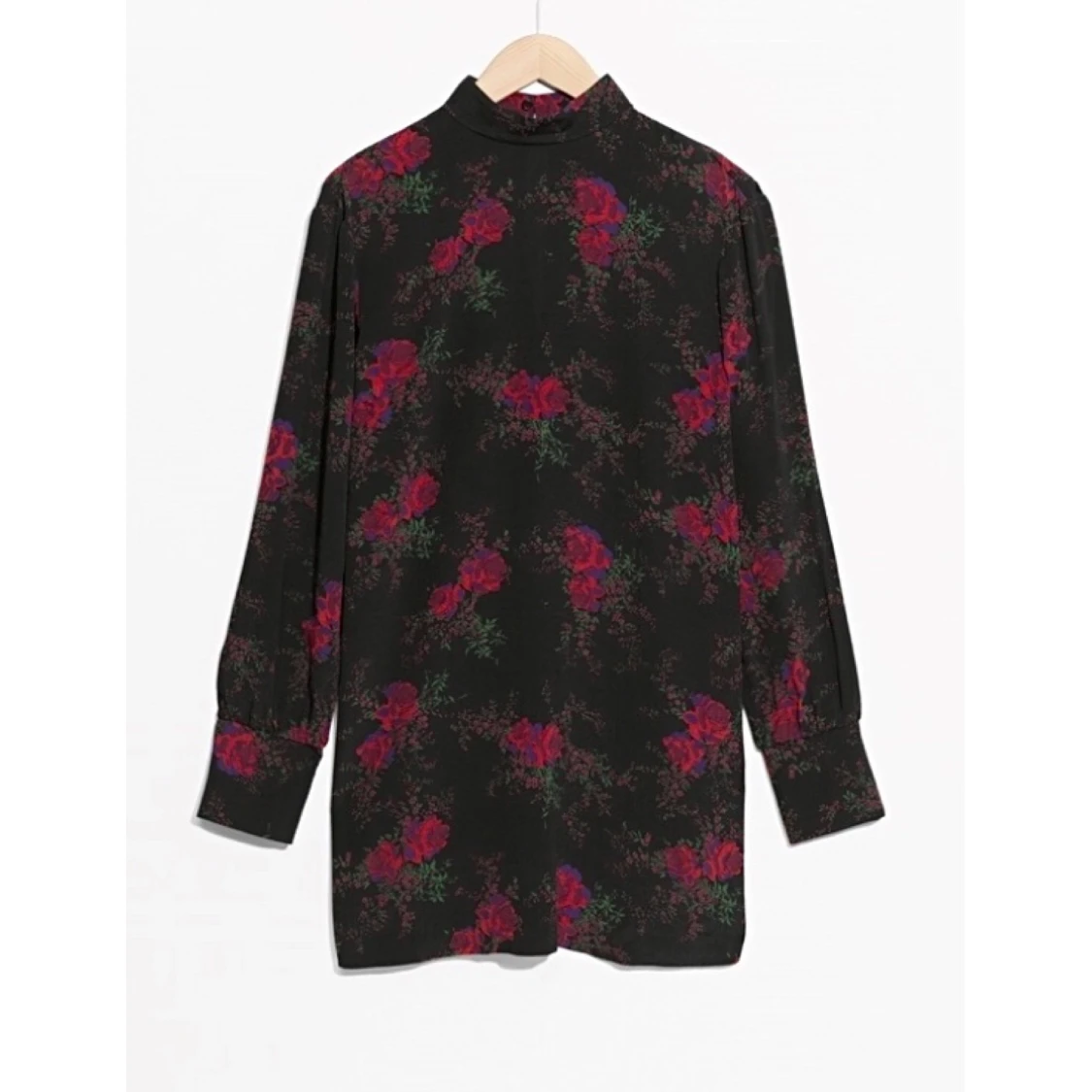 & Other Stories Rosebud svart klänning - 90