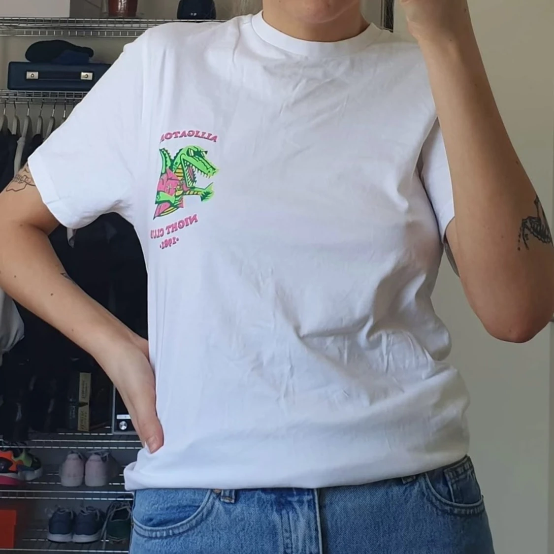 T-shirt med coolt tryck