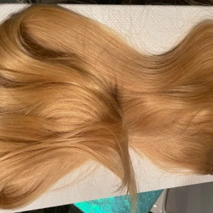 Löshår / Hair extensions  - Real Hair, volume blonde 60cm 