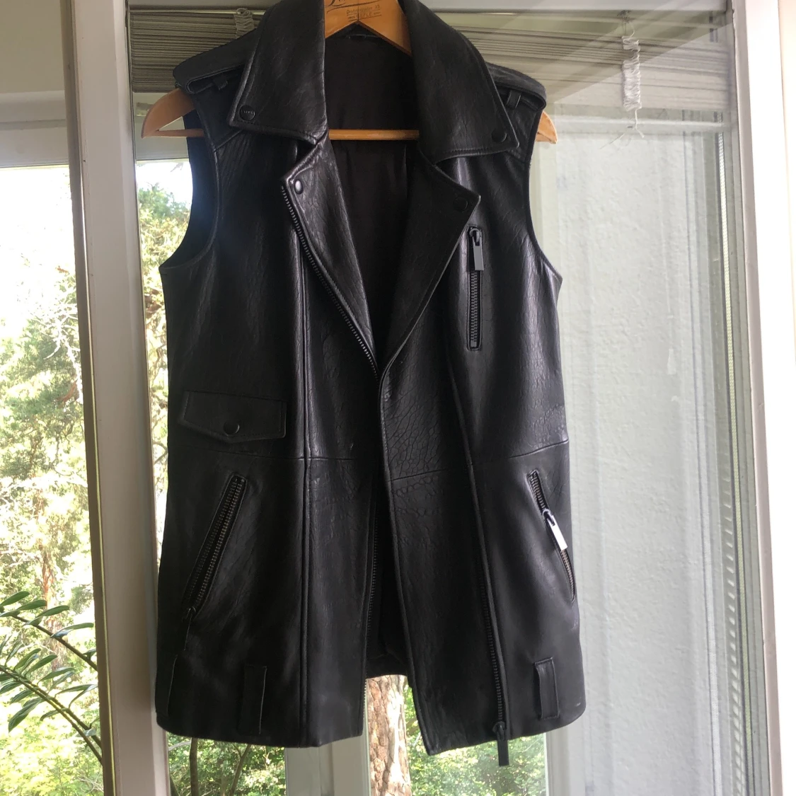 STAND studios Leather vest 