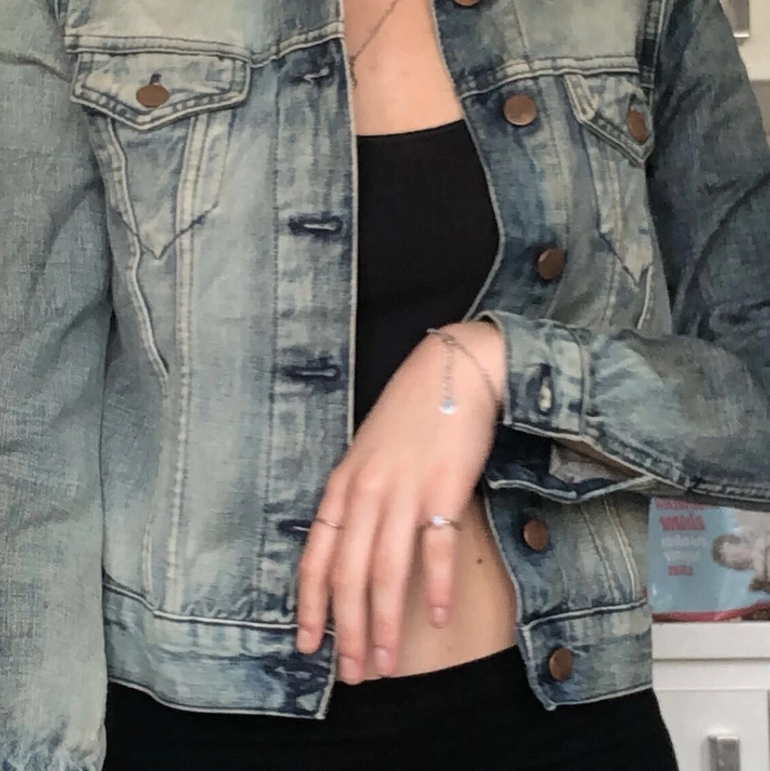 Jeansjacka 💚 - 90