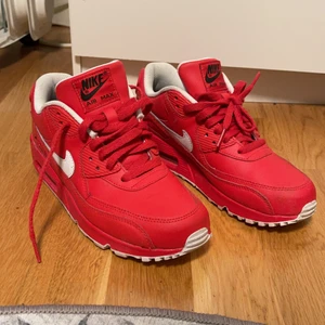 Nike air max - Custome made nike airmax i rött och vitt. Använda 1 kväll och är i nyskick. Storlek 38