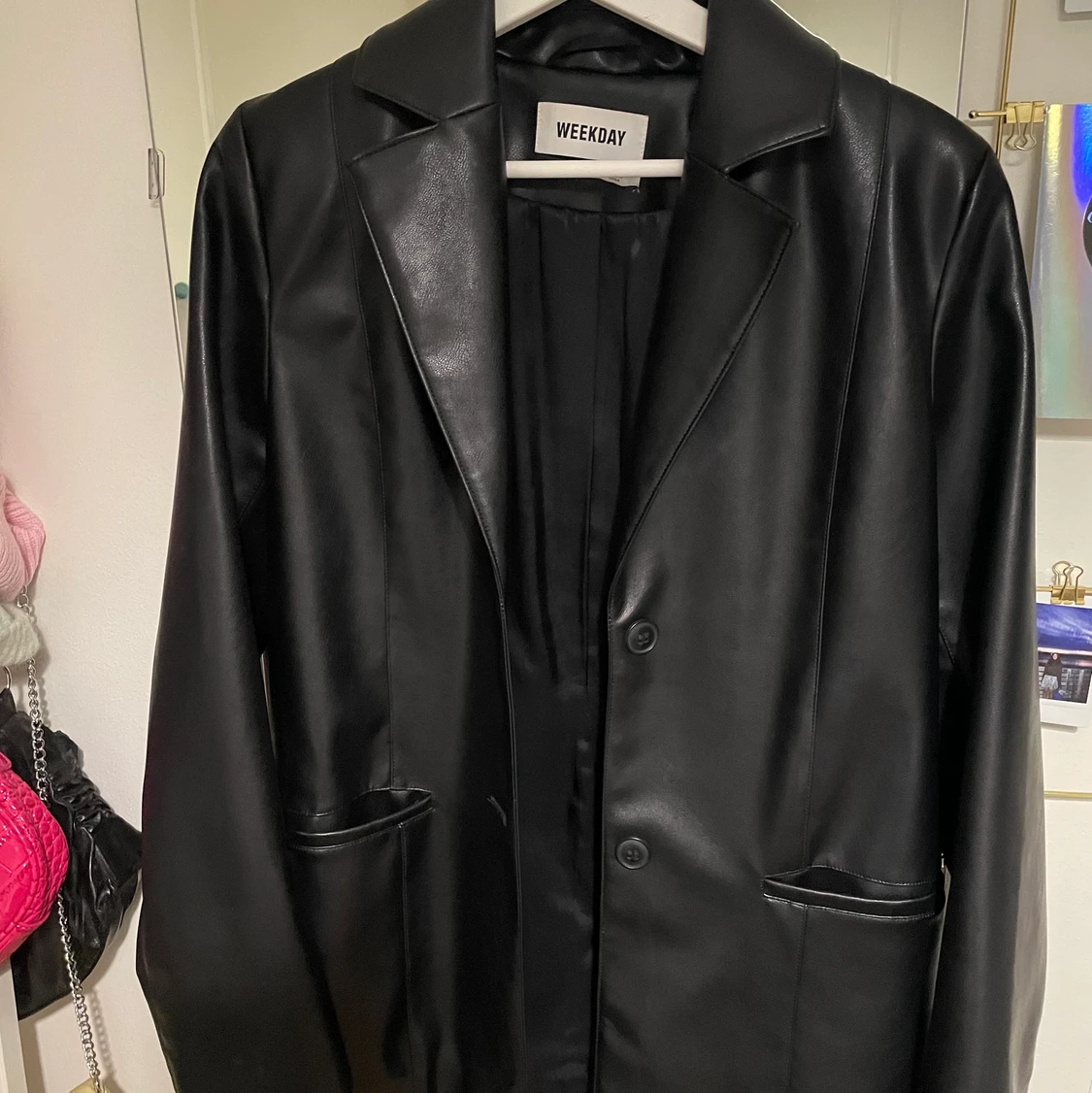 Blazer i skinn  - 90