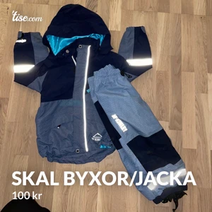 Skal kläder (byxor och jacka) - Fina skal/vind sett från McKinley. Storlek 100