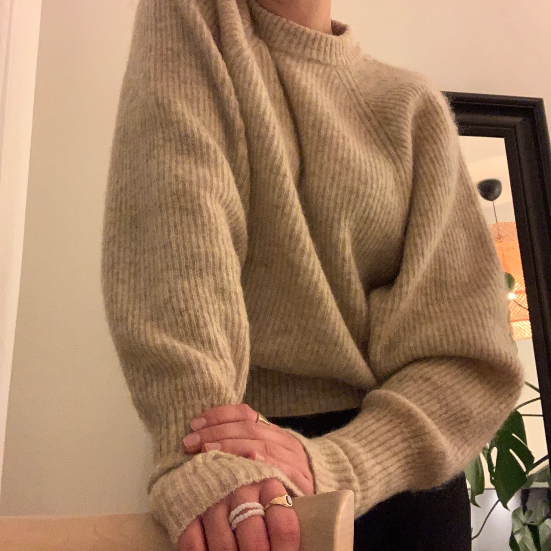 Stickad tröja  - 90