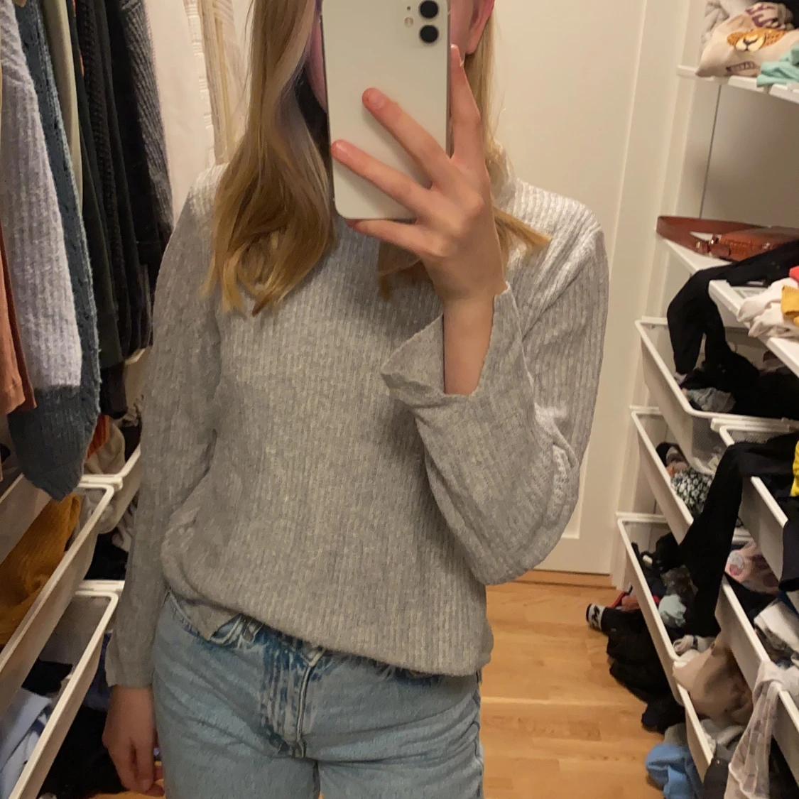 Stickad tröja från zara