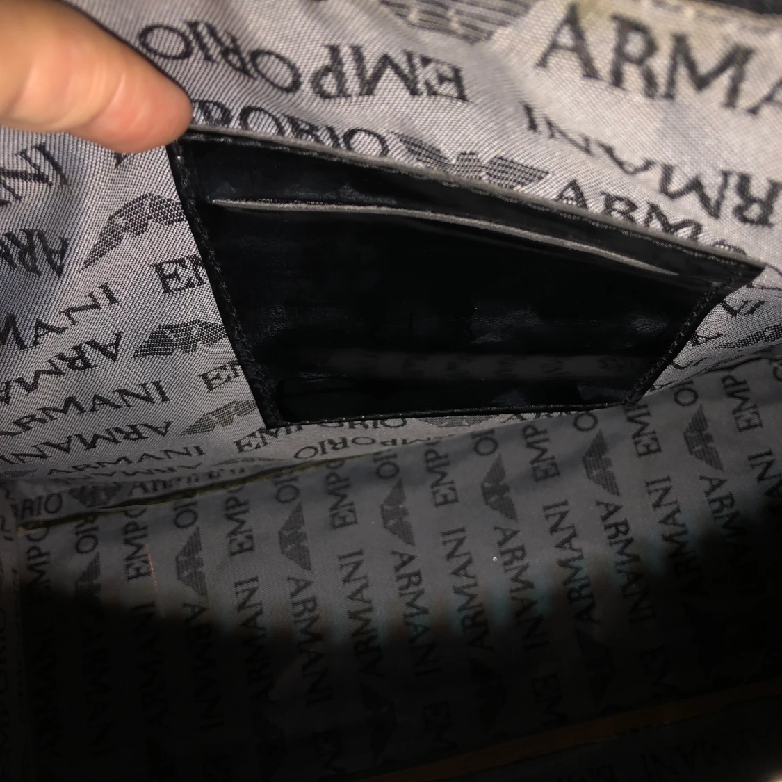 Armani Jeans AJ svart väska  - 91