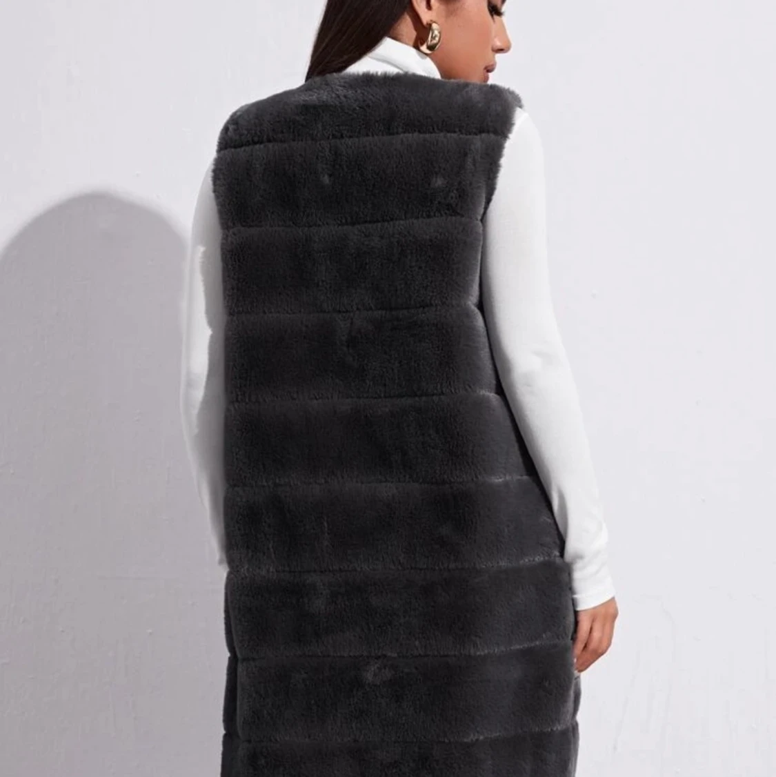 Ny fuskpäls väst xs- s-m - 90