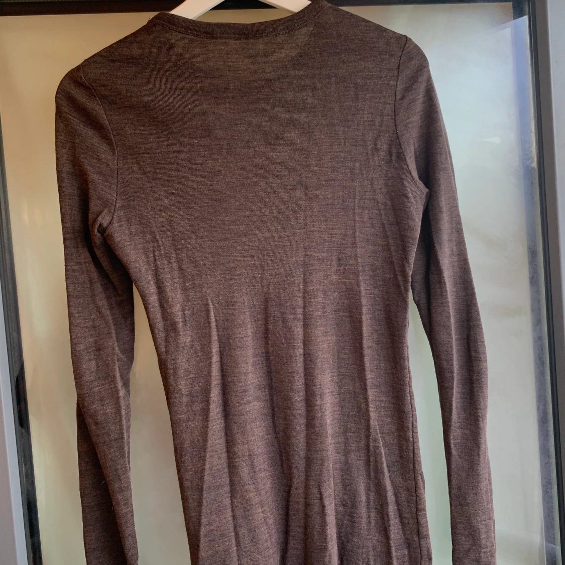 Arket brun Merino Ull Långärmad Tröja - 90