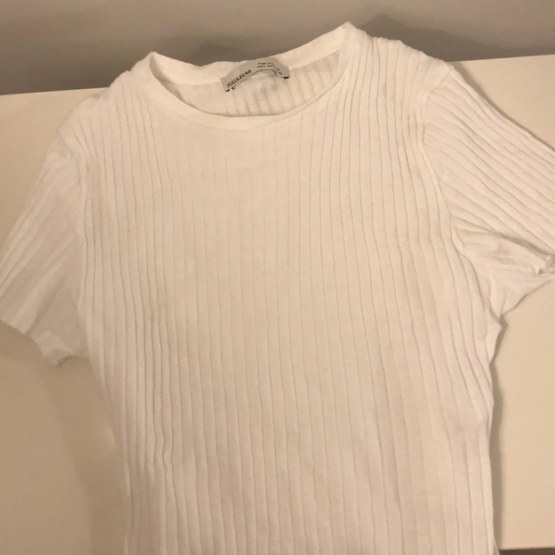 Pull and bear ribbad topp strl S