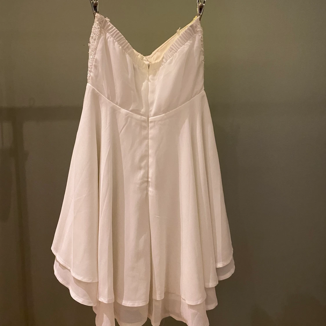 Vit kort klänning te amo - 90