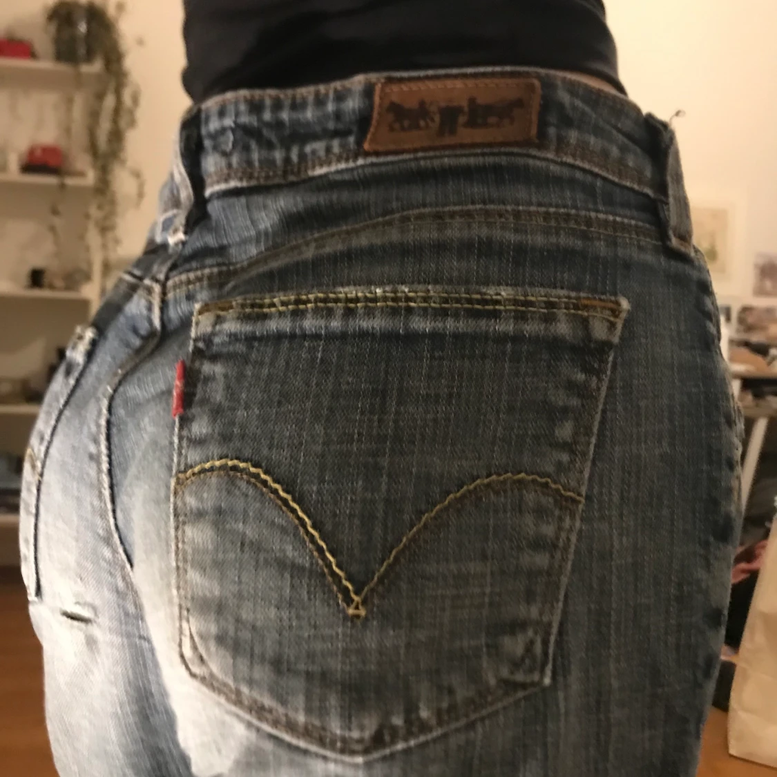 Lågmidjade Levis jeans - 90
