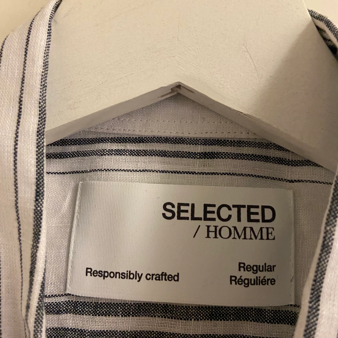 NY! Selected linne skjorta strl: M - 91