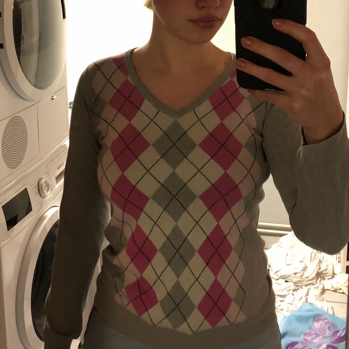 Rutig pullover