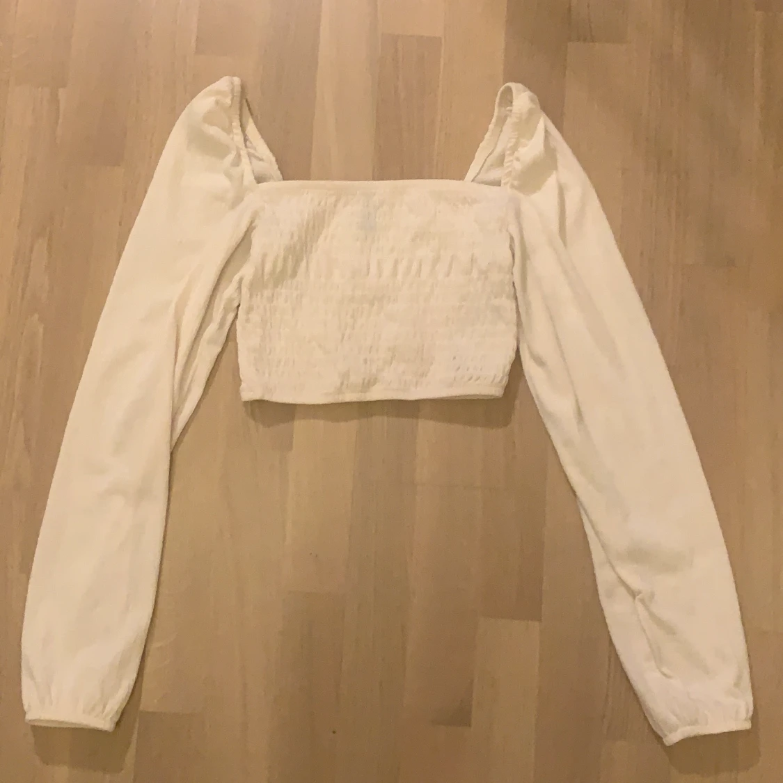 Off white långärmad topp - 90