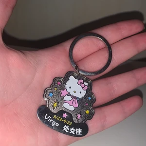 hello kitty nyckelring - hello kitty nyckelring (oanvänd) jungfru (virgo)