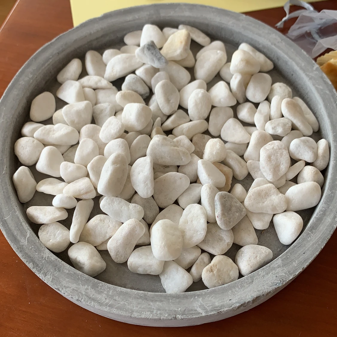 Milky quarts (beach stone)