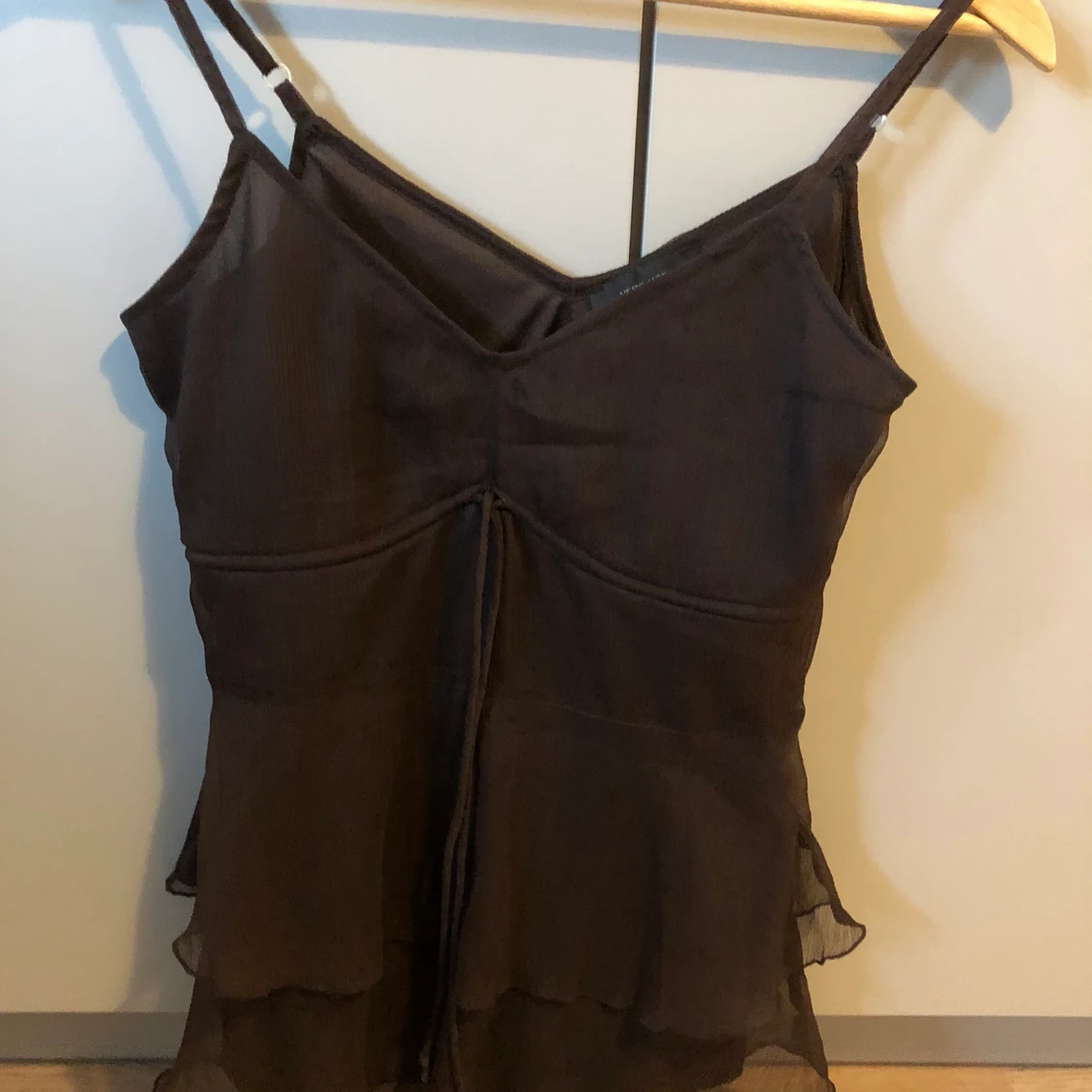 Brun Y2k topp ifrån vero Moda 