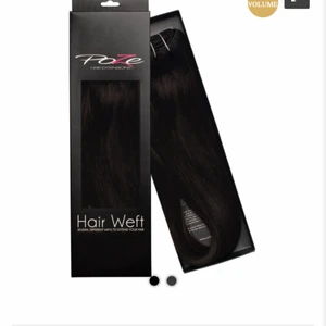 Poze hårträns midnight Brown 50 cm - Jag säljer ett hårträns från Poze hair. Äkta hår, väldigt bra kvalitet. Helt oanvänd. Det var fel färg för mig. Köpt för 1200 kr. Säljer för 800 exklusive frakt.