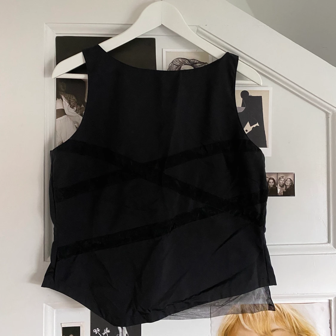 Svart fest-topp