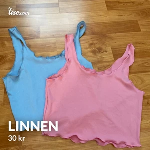 Linne  - Säljer dessa 2 fina linnen. 30kr för båda + frakt❤️