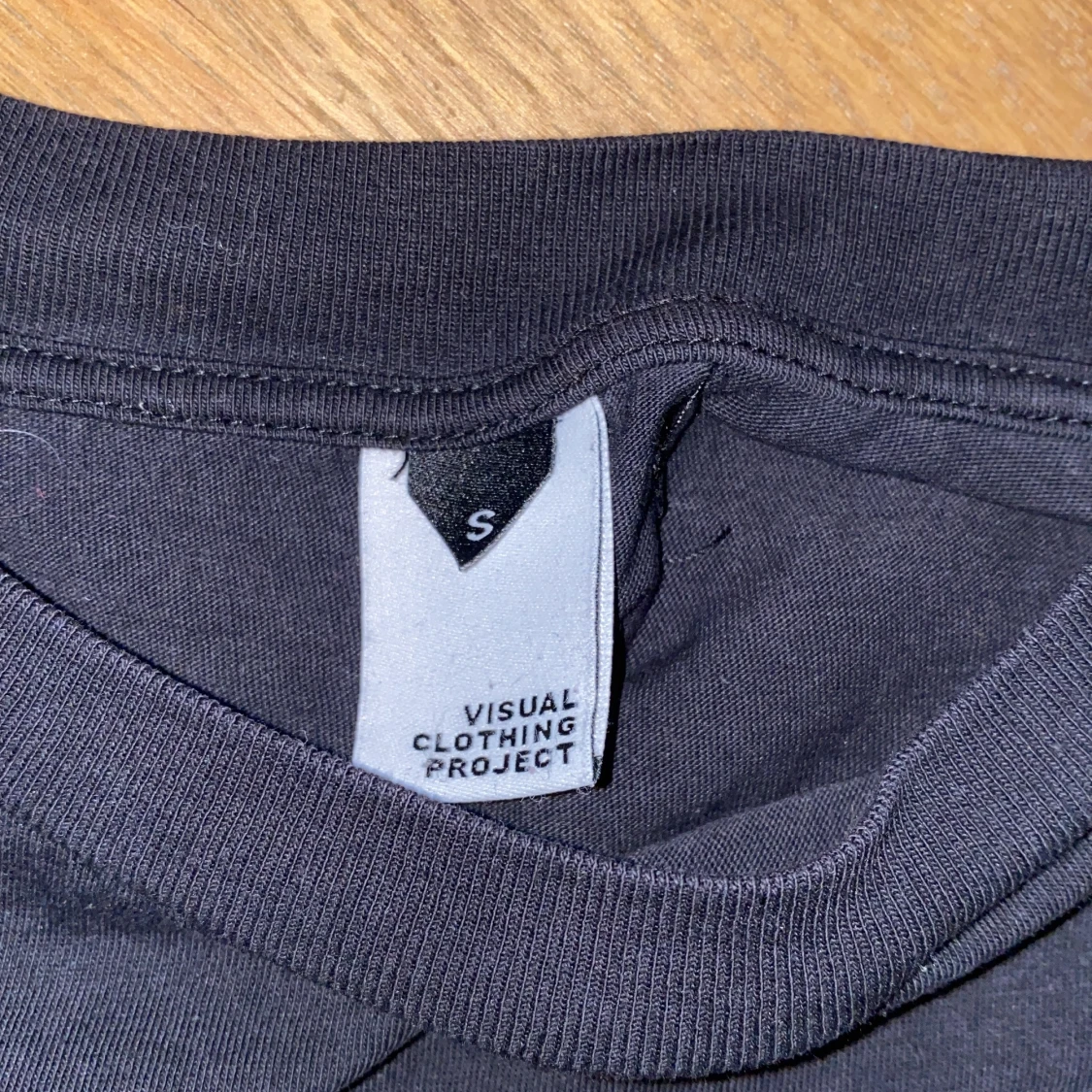 Visual clothing project T-shirt svart  - 90