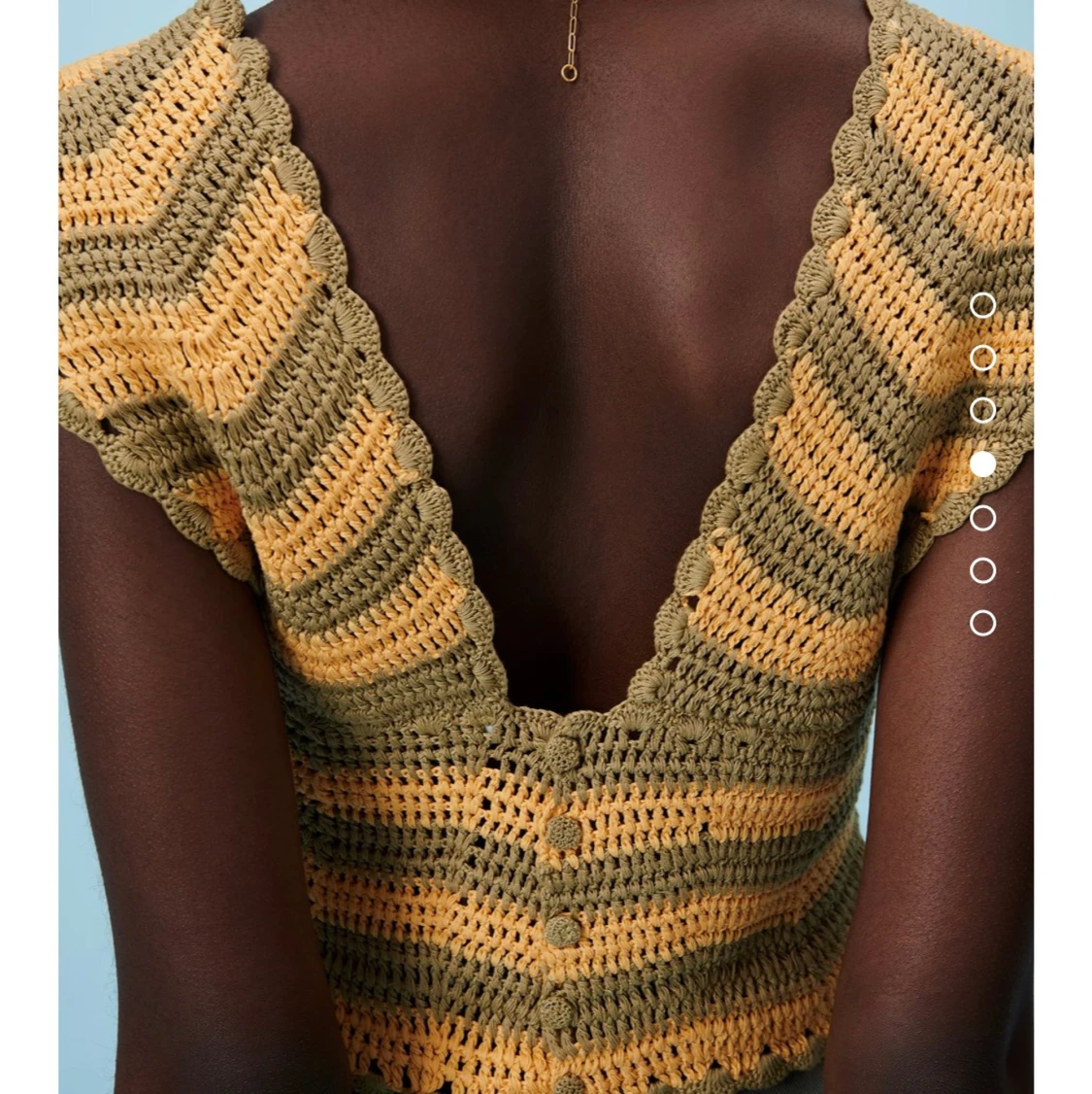 Stickat topp ifrån zara - 90