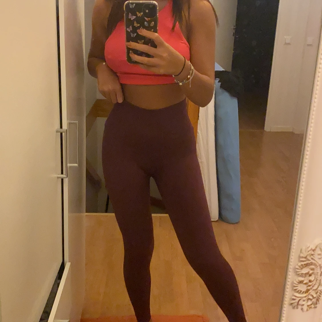 lila träningsbyxor  - 90