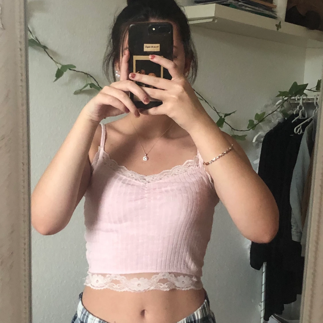 Rosa linne storlek xs 