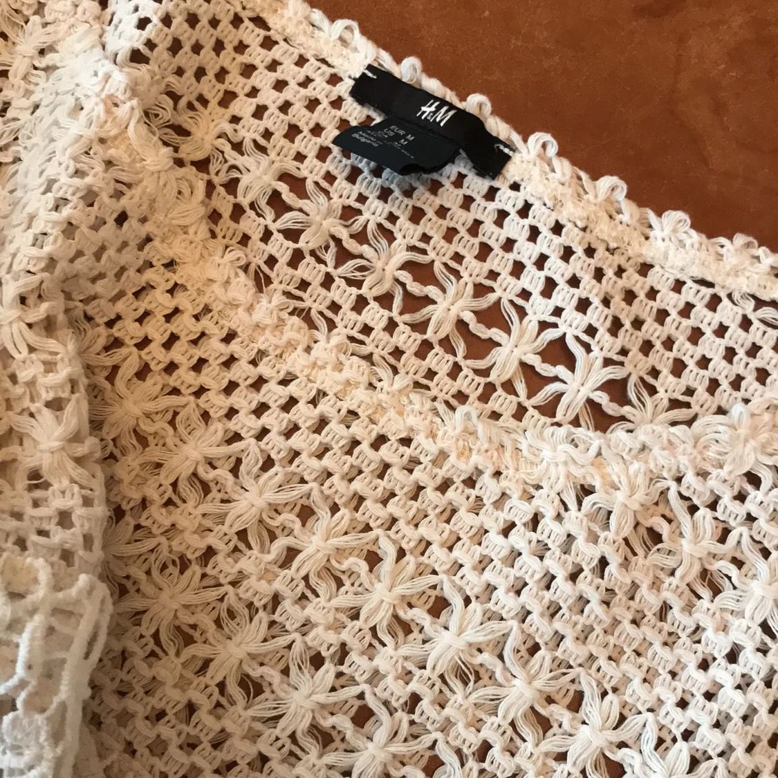 Virkad, jättesöt tröja. - 90