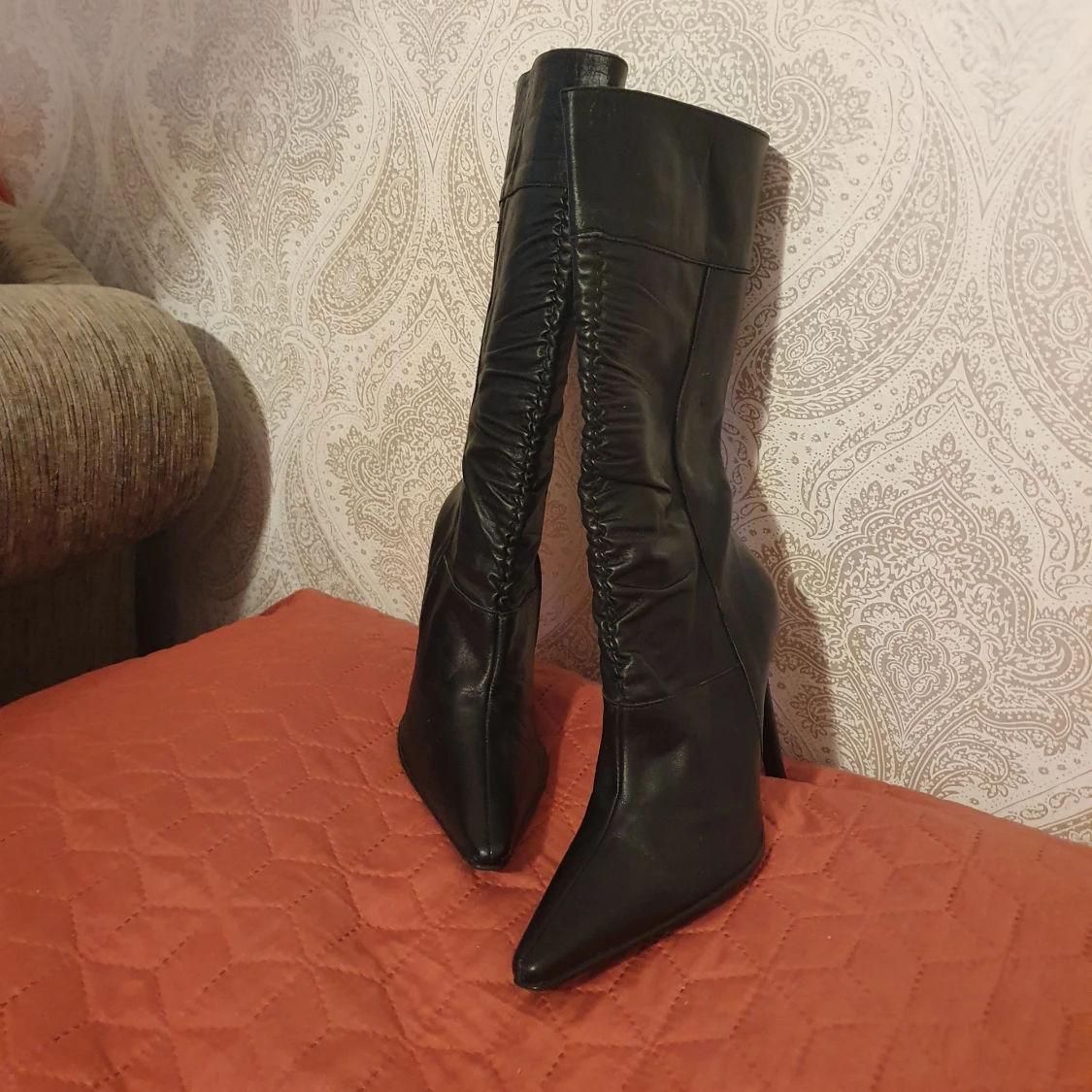 Fina hög klackar, stövlar - 90
