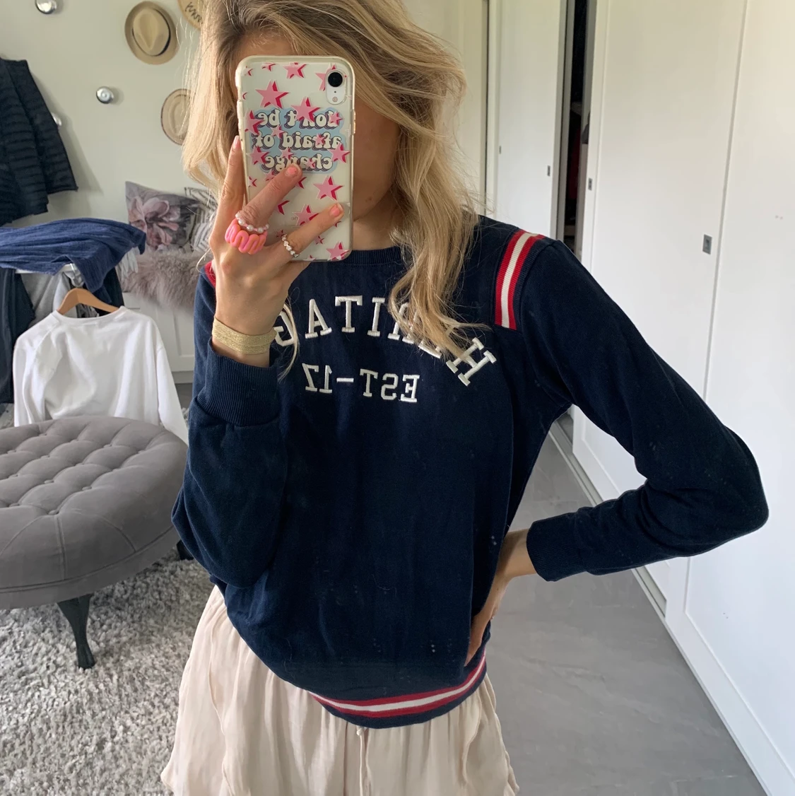 Såå cool collagetröja 💙💙