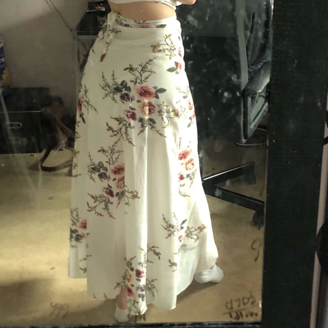 Blommig långkjol  - 91