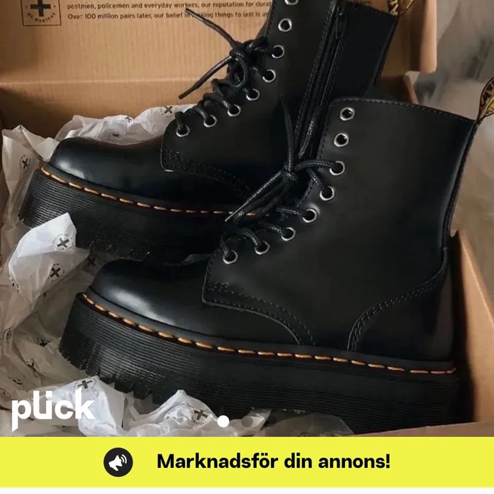 Kollar intresset igen (då det var många oseriösa köpare) på mina snygga Jadons. Storlek 39 men passar mig med 38, tror även att dom kan passa en liten 40. Köpta i julas men använda typ 1 gång därav är dom i nyskick! Inga defekter. Om många är intresserade blir det budgivning 💕. Skor.