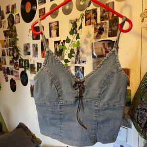 Jeans linne - Supersött linne💕💕 frakt: 48kr💕