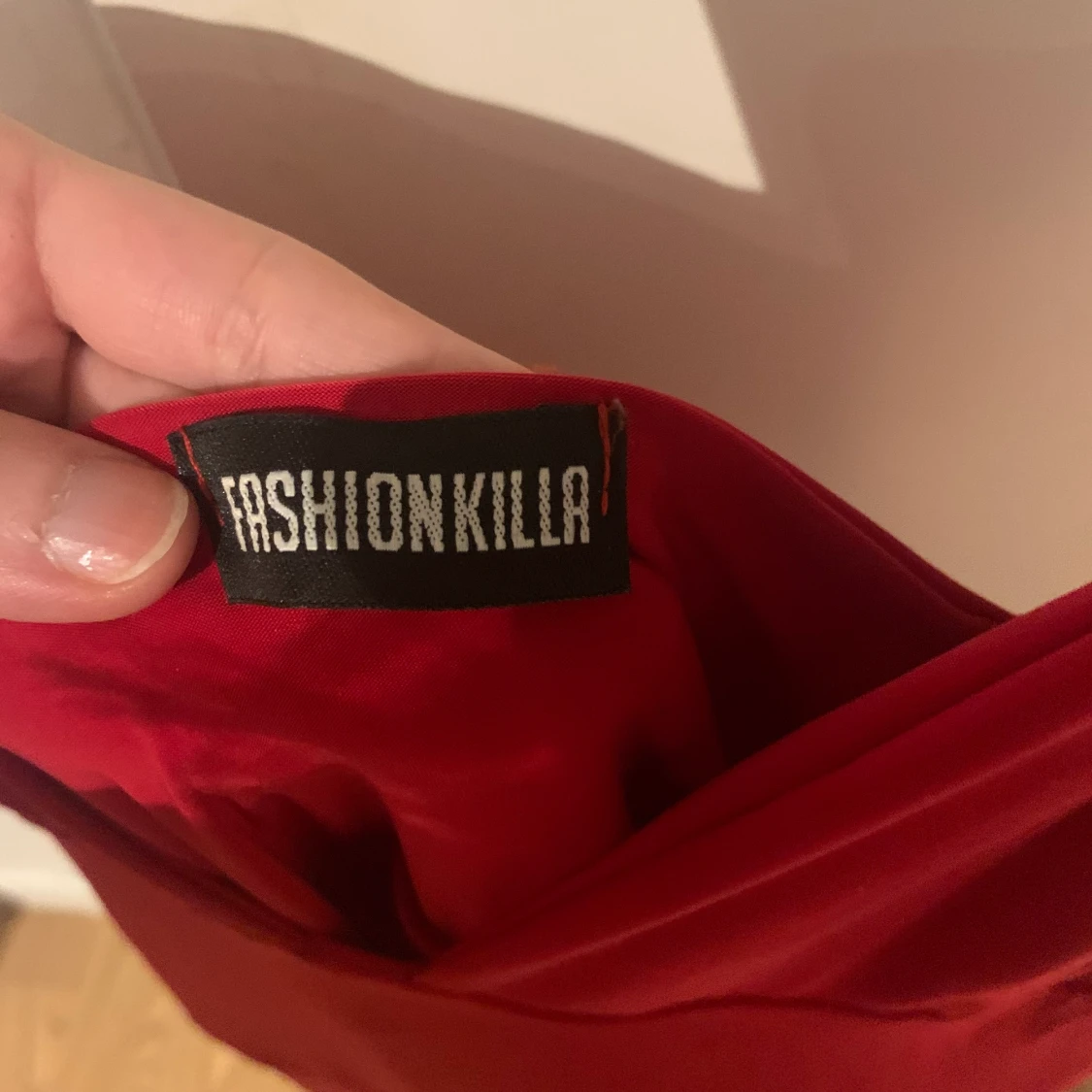 röd fest klänning  - 91