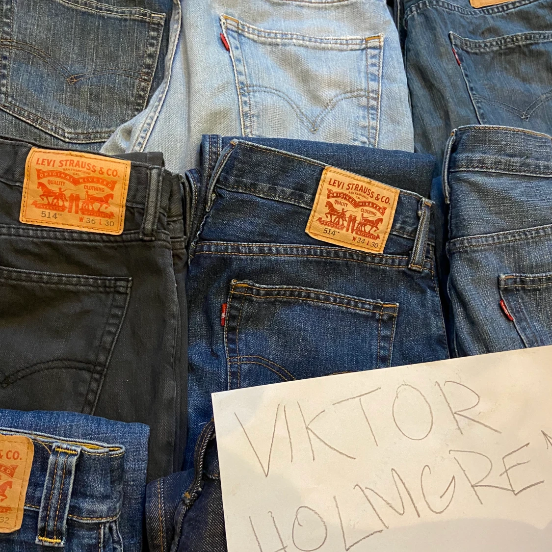 MASSVIS MED LEVI’S JEANS - 90