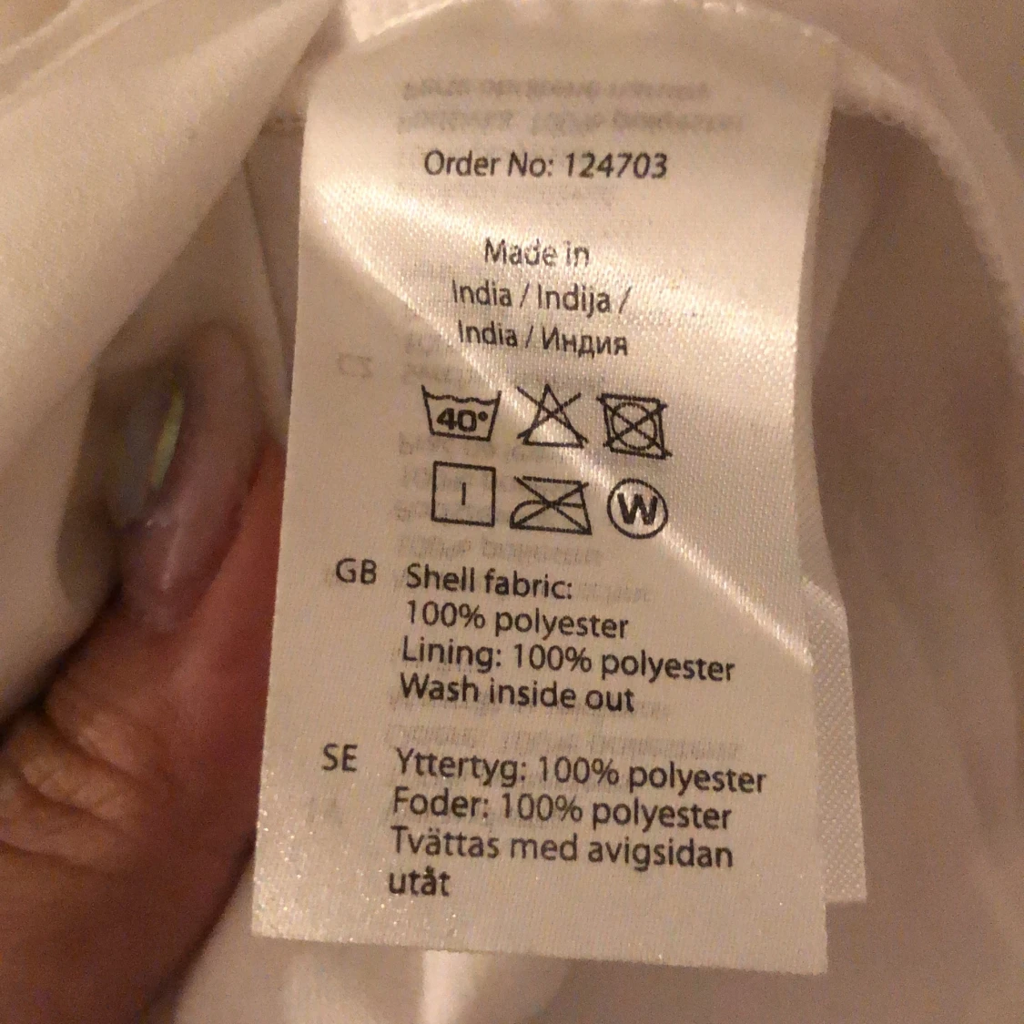 Vit sommar kjol helt nytt  - 91