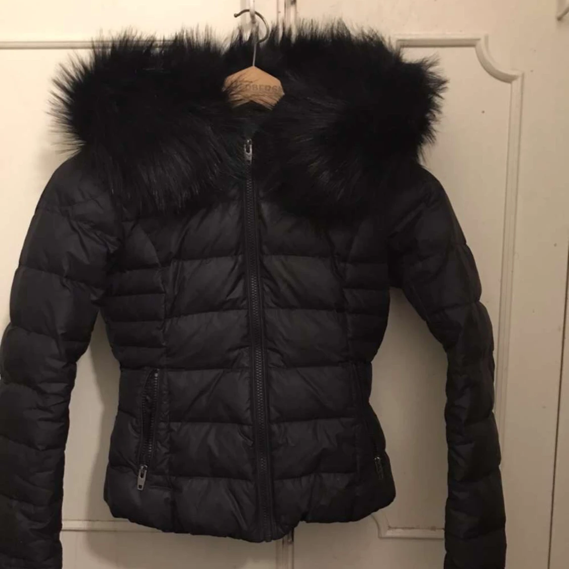 Svart rockandblue jacka - 90