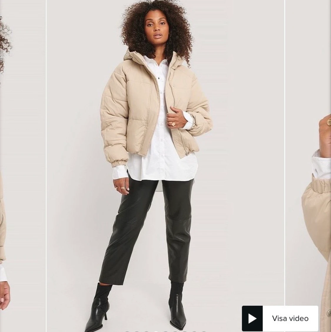 Beige Jacka st 36/S - 91