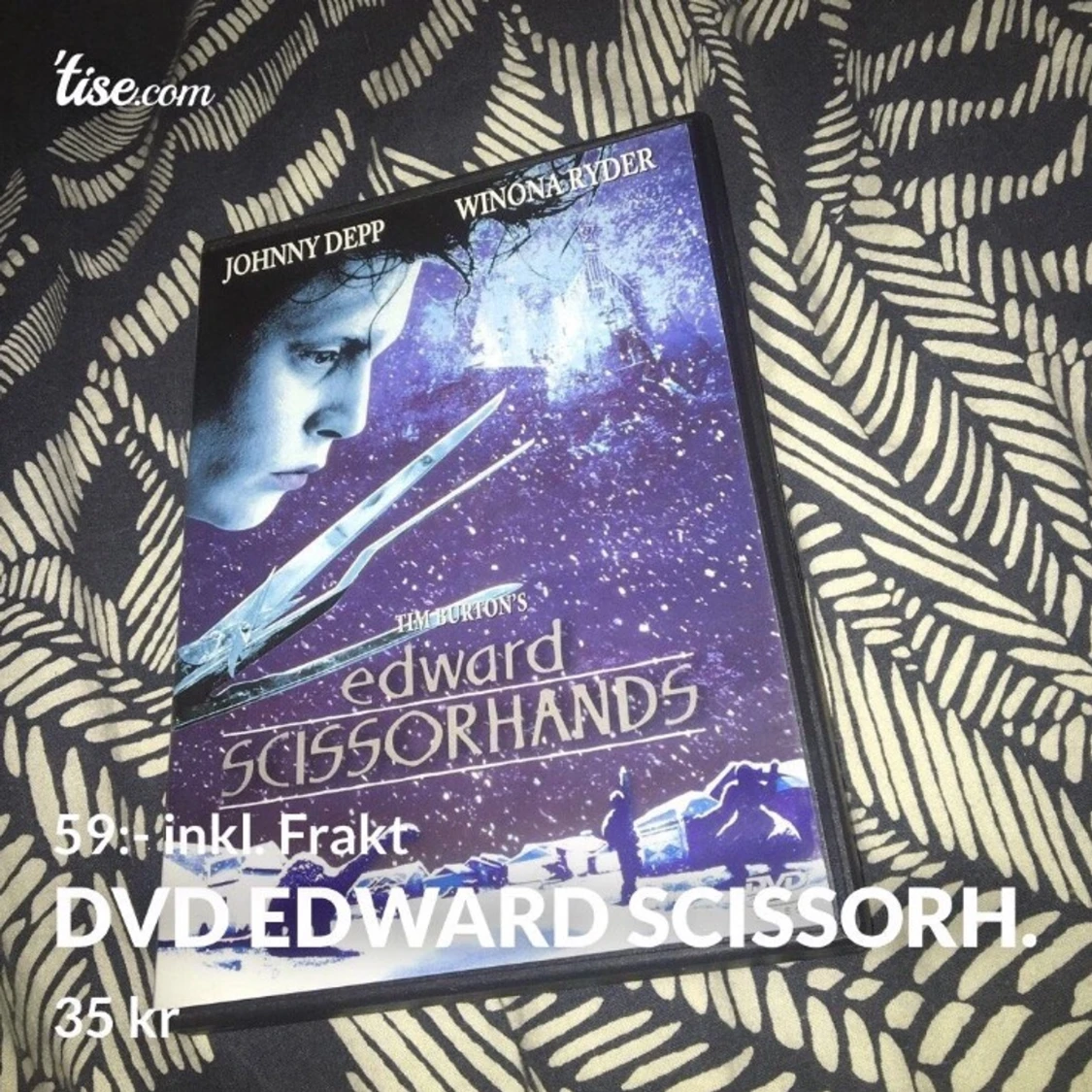 Edward Scissorhands DVD