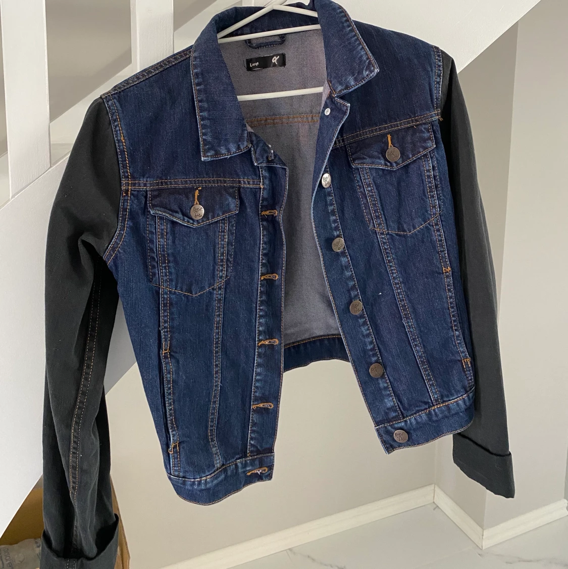 Jeansjacka nyskick