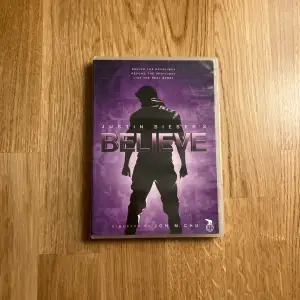Justin Biebers film ”Believe” på dvd. Perfe skick. Köparen betalar frakten.