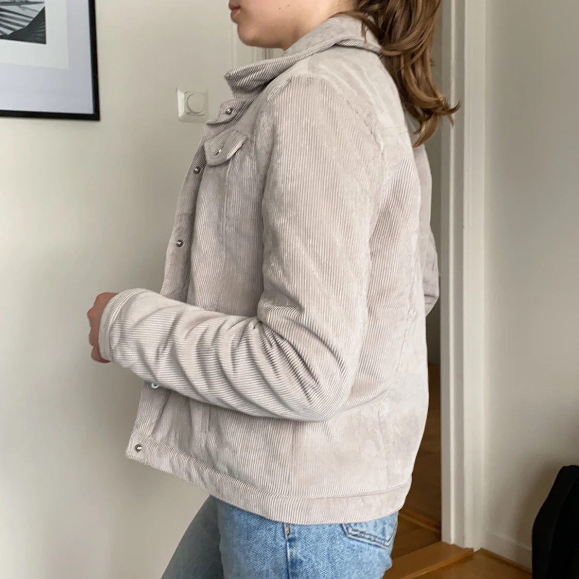 Massimo dutti furry jacka för barn  - 90