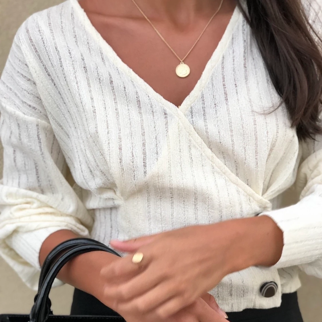 Härlig vit blus! - 90