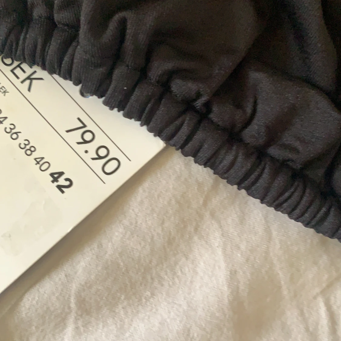 Svart bikinitopp - 91