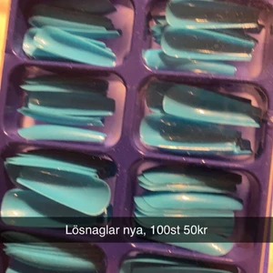 Lösnaglar  - Helt nya! Säljer för 50kr 100st frakt på 50kr