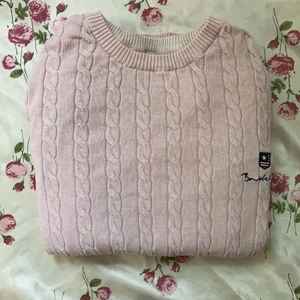 Bondelid tröja rosa - Vriden tröja, 100% bomull 